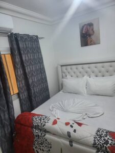 chambre avec lit double